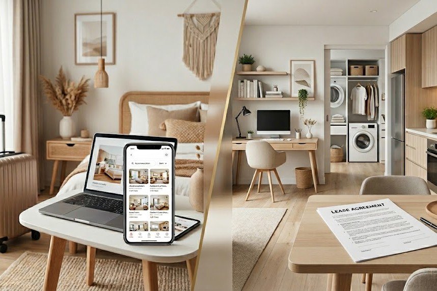 Airbnb vs Furnished Rentals: Which Is Better for 1–6 Month Stays?