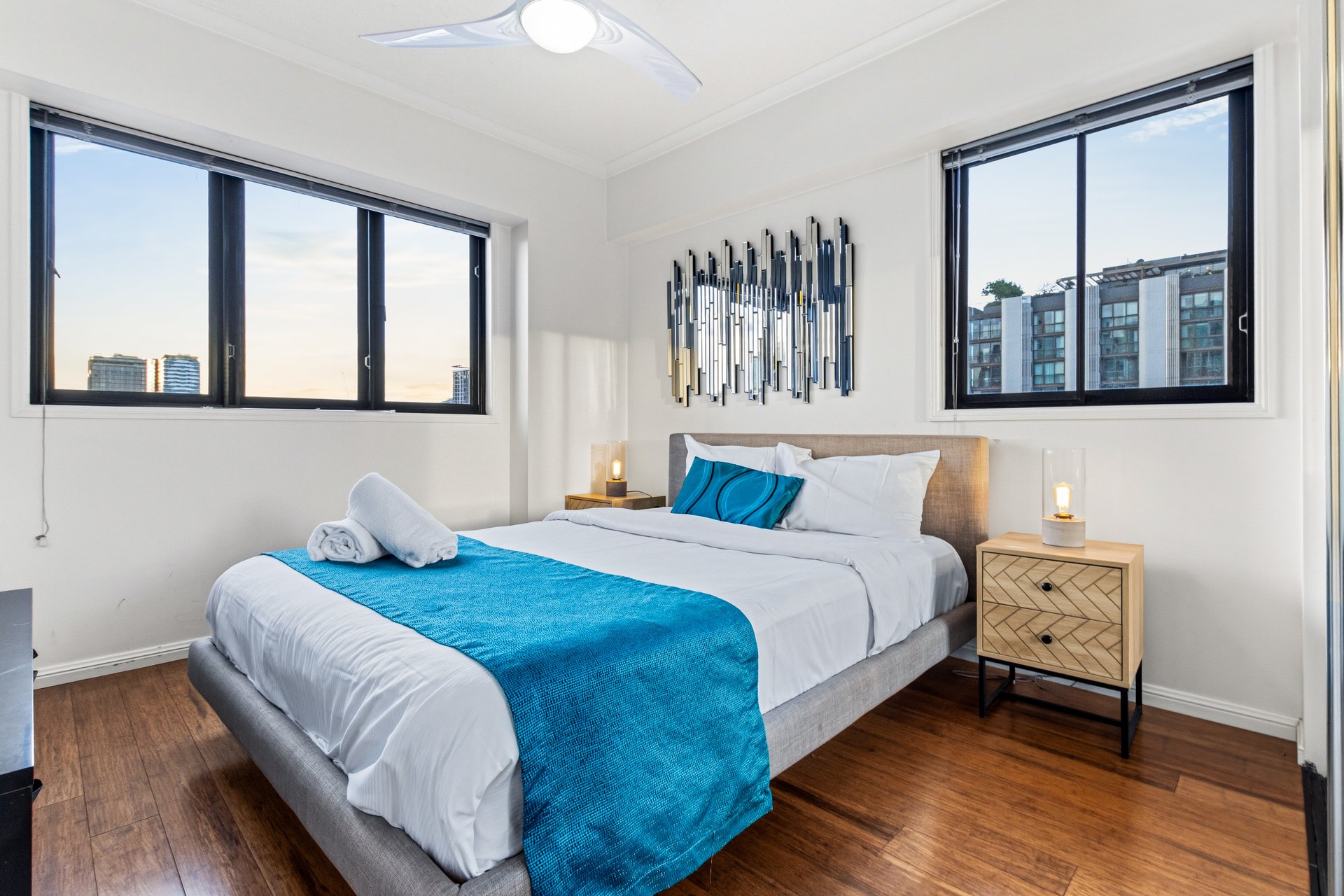 Renovated One-Bedroom Deluxe in Fortitude Valley | Modern Finishes, In-Room Laundry & Premium Space
